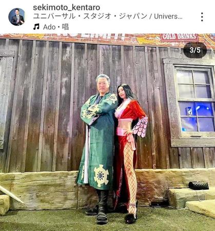 　関本賢太郎氏のインスタグラム（＠ｓｅｋｉｍｏｔｏ＿ｋｅｎｔａｒｏ）から