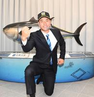 　２０年度ドラフトで阪神から１位指名を受けた近大・佐藤輝