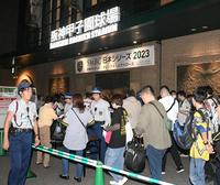 　ＰＶが行われた甲子園球場（撮影・石井剣太郎）