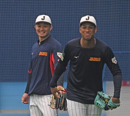 阪神・森下はいじられ役？侍Ｊ合流初日“ハプニング”に苦笑い　ノック中に亀井コーチから