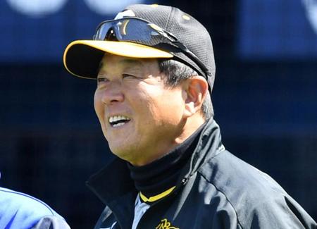 　阪神・平田勝男ヘッドコーチ