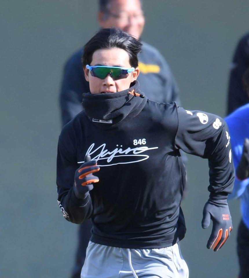 　ダッシュをする戸井