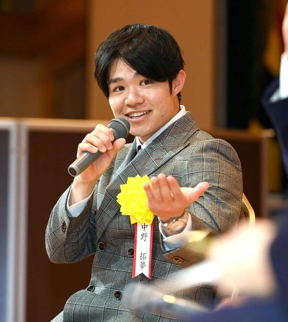 阪神・中野 2年連続フル出場＆初3割や「近本さんに聞きながら頑張り