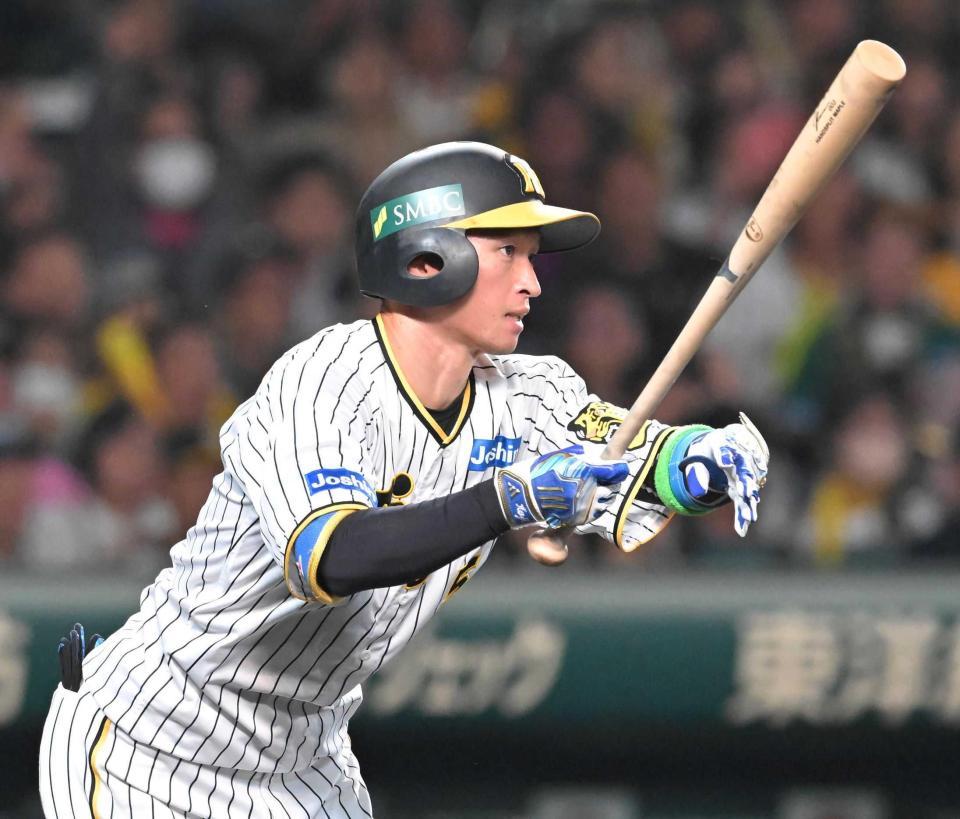 　連覇に向け個々のレベルアップが必要と語る近本