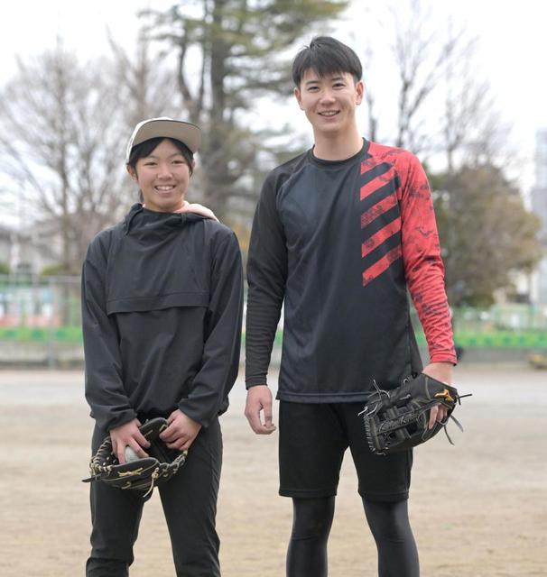 阪神のドラフト3位・山田とライオンズJrの清水さんが奇跡の出会い