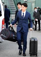 　入寮する下村（撮影・田中太一）