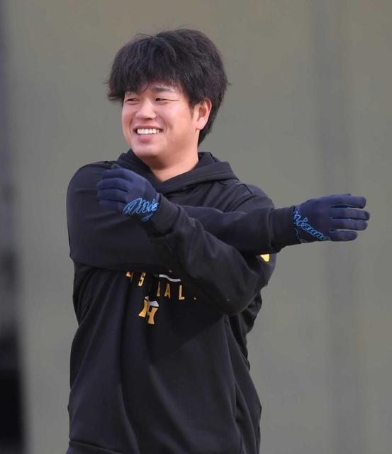 阪神タイガースユニホーム　高橋遥人 阪神・高橋遥人 復肩ブルペン143キロ出た 江草2軍投手C絶賛