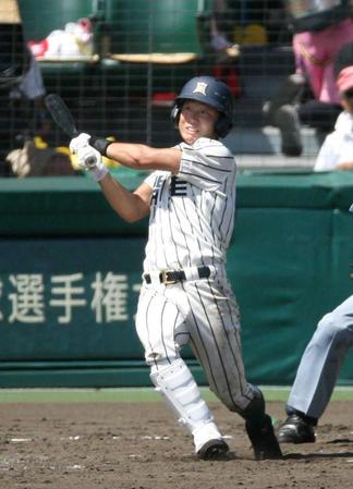 　２０１０年夏の甲子園に出場した開星時代の糸原