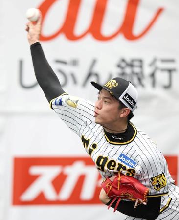 阪神　才木がキャンプ３日目に初ブルペン　力強く２０球を披露　１月下旬に体調不良も回復