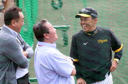 阪神・岡田監督　両翼サバイバル期待　前川＆野口＆福島「チャンスものすごくあるよ」