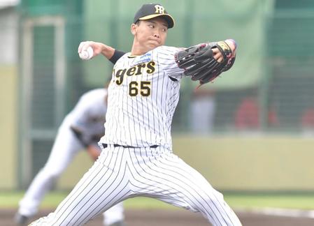 阪神・湯浅が２軍合流　前日のオープン戦で１回４安打２失点