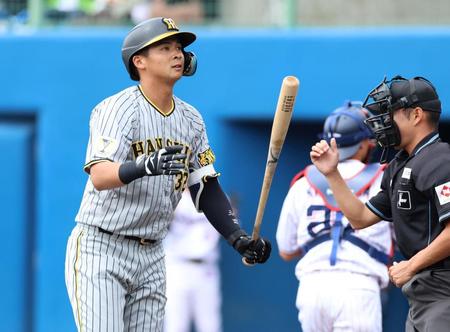 阪神　若手野手陣がヤクルト・石川の術中にハマる　井上「初球がすべて」野口「今までとは違う」小野寺「一番ダメ」