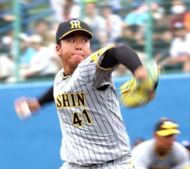 阪神・村上 初の開幕投手へ堂々 “無敵の初回”失点すら「いい練習