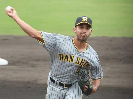 　守護神テストを行うゲラ