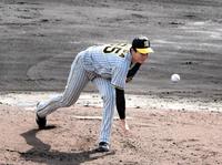 　教育リーグ・広島戦で１回無安打無失点、２奪三振だった湯浅