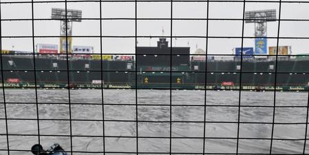 阪神　今季初の甲子園での試合は雨天中止　楽天とのＯＰ戦　昨季ＭＶＰ・村上が先発予定も