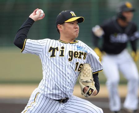 　先発で登板し、好投を見せた西勇