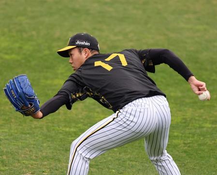 阪神　開幕投手決定の青柳が先発　今季２度目の実戦登板　日本代表組の中野＆森下も合流即スタメン