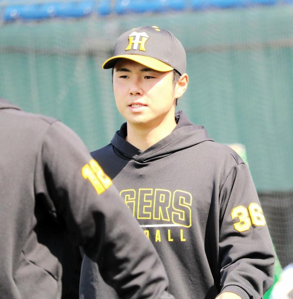 　２軍本隊に合流した浜地