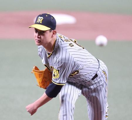 阪神・大竹 今季2度目の実戦登板は5回2失点、開幕2戦目へ上々