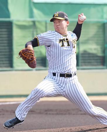 　先発して５回２失点の門別（撮影・立川洋一郎）