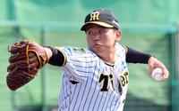　先発して５回２失点の門別（撮影・立川洋一郎）