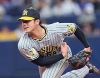 　６回に登板し三者凡退の好投を見せた岡留（撮影・立川洋一郎）