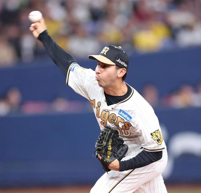 阪神タイガース　ゲラ選手ユニ 阪神 新助っ人ゲラが160キロで三振奪う 二塁牽制でピンチ脱出/阪神