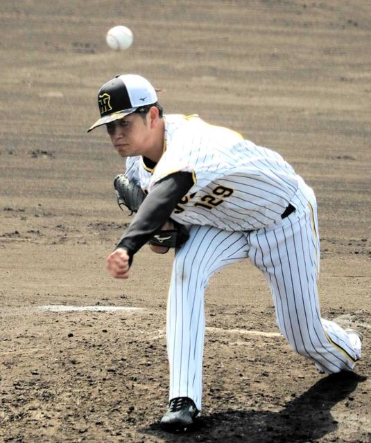 阪神・高橋遥人 手術後初めて打者に投げた！ライブBPで2年5カ月