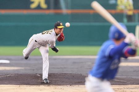 　７回無失点の好投で２勝目を挙げた才木（撮影・立川洋一郎）