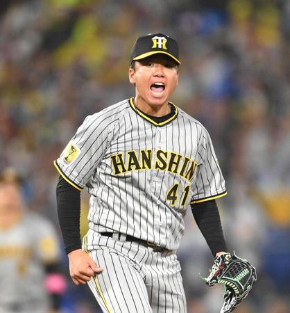 阪神・村上　前回５失点の借り返した！今季最長８回１失点　チーム６連勝の流れつないだ