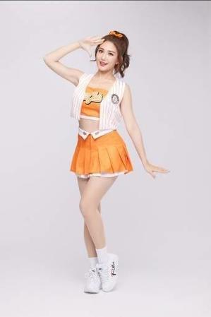 　統一ライオンズ・Ｍｉｎａ（ミナ、阪神球団提供）