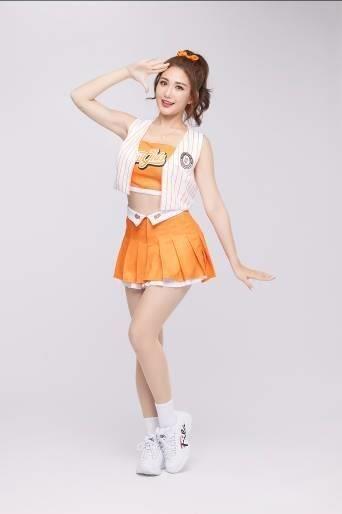 　統一ライオンズ・Ｍｉｎａ（ミナ、阪神球団提供）