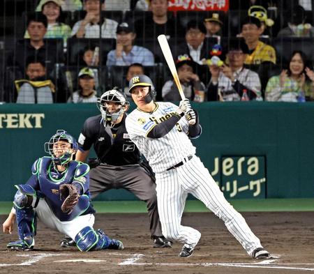 阪神・大山「4番・一塁」スタメン復帰即タイムリー 18打席ぶり安打も敗戦「2本出たことは個人的にはプラス」