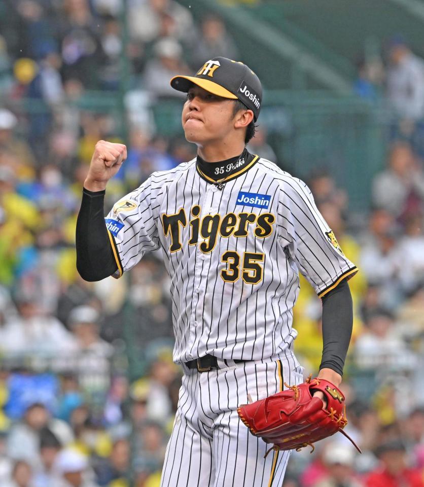阪神 才木浩人が球宴中間発表で1位 2位・菅野に3000票差