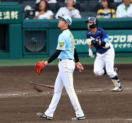 阪神・才木はノーノーならず　あとアウト５つで安打許す　甲子園ため息　直前に足異変で投球中断