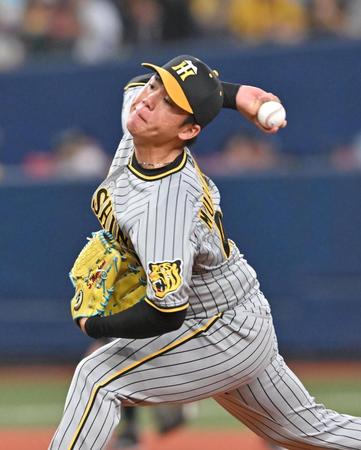 　力投する村上（撮影・北村雅宏）