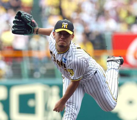 　先発し力投する伊藤将（撮影・山口登）