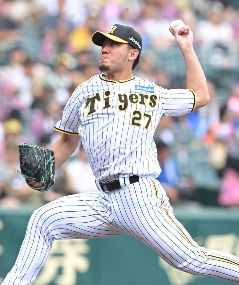 　先発し力投する伊藤将（撮影・石井剣太郎）