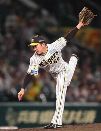 阪神・石井 劇勝呼ぶ3人斬り「テンポ良く抑えられた」 守護神・岩崎の助言で復活