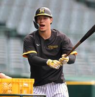 　風もなく涼しいドーム６連戦での爆発を誓った佐藤輝