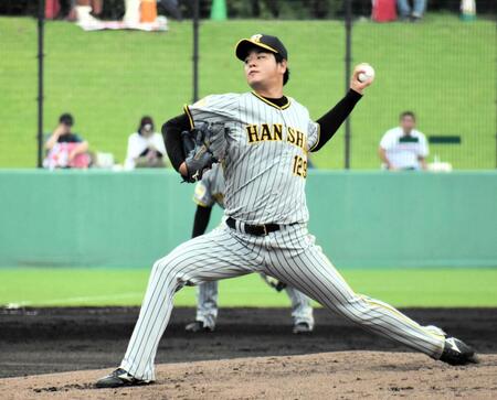 阪神・高橋遥人が完投！手術後最長８回、１０３球無四球９Ｋ　７月末期限迫る支配下復帰へ大きな一歩