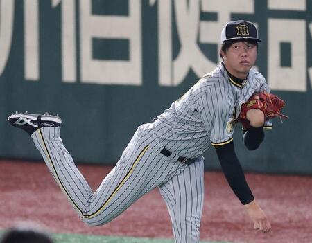 　先発予定の才木（撮影・金田祐二）