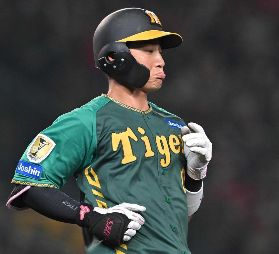 　７回、チャンスで中飛に倒れた木浪