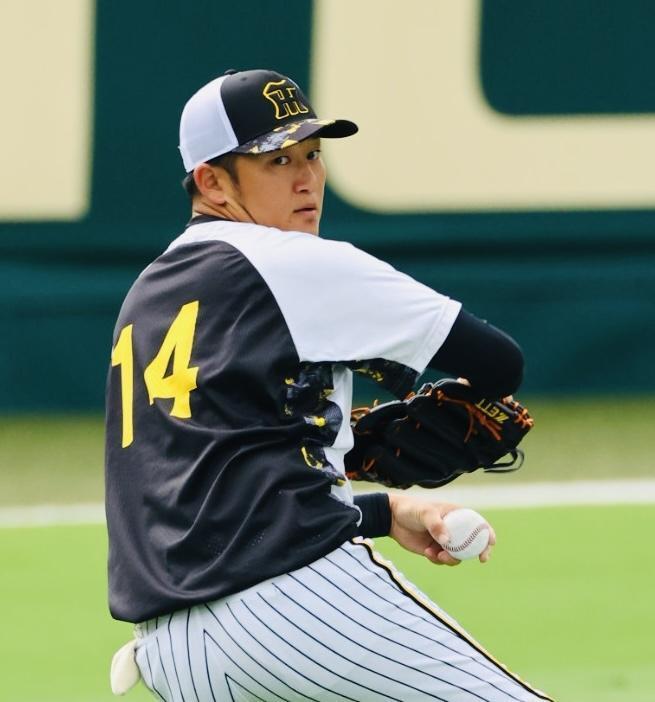 　１軍に合流した岩貞