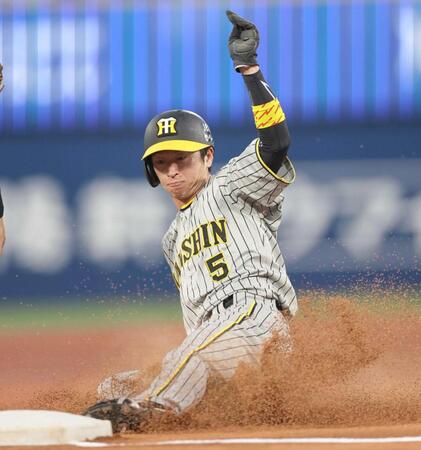 阪神・近本　初回電光石火打　連発の呼び水「点数が入ったので良かった」