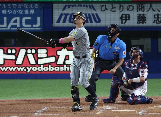 阪神・佐藤輝が自身初3試合連続本塁打＆2試合連続猛打賞 4年