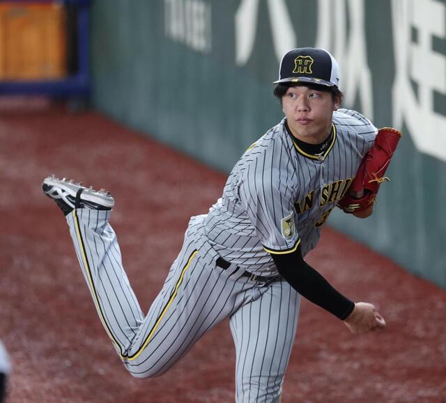 阪神才木投手ユニフォーム（ホーム）L+ 優勝記念オリジナルポスト