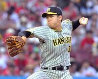 　先発し力投する門別（撮影・市尻達拡）