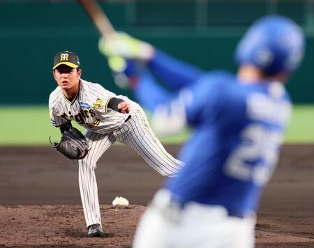 　２回、石川昂を右飛に打ち取る高橋（撮影・立川洋一郎）